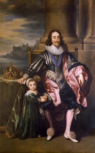 King Charles I and Prince Charles