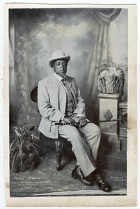 King Lewanika, King of Barotseland by Unbekannt