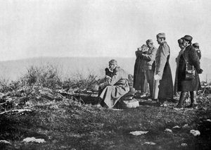 King Peter of Serbia at the front, First World War