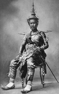 King Sisowath of Cambodia, 1922 by Unbekannt