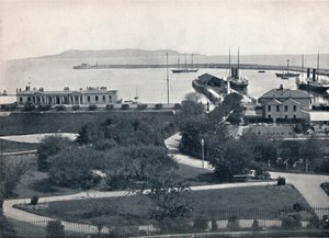 Kingstown - General View of the Harbour by Unbekannt