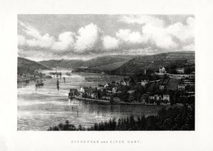 Kingswear and the River Dart, South Devon by Unbekannt