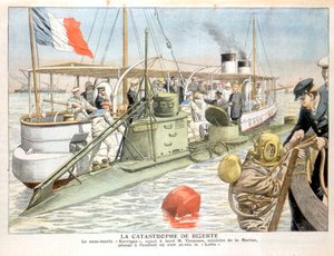 Korrigan, French navy submarine, 1906