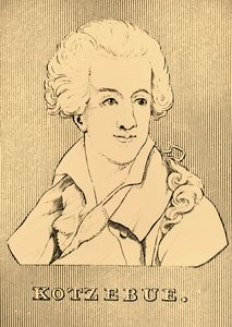 Kotzebue, 1761-1819 by Unbekannt