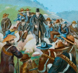 Kruger Appealing to the Burghers at Bloemfontein, 1900 by Unbekannt