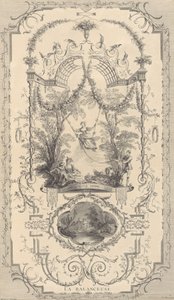 The Work of Antoine Watteau, Painter of the King in His Royal Academy of Painting and Sculpture by Unbekannt