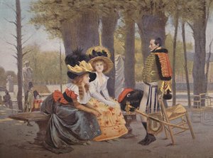 The Chat. - Life in Paris in 1793, 1896 by Unbekannt