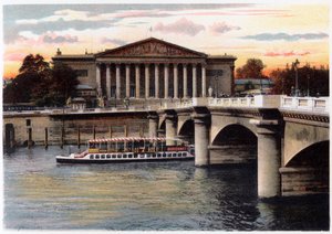 La Chambre des Deputes and the Pont de la Concorde, Paris