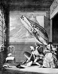 The French Lady in London or The Head-dress of the Year