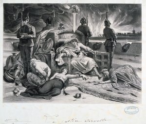 La Justice Eternelle, Franco-Prussian war by Unbekannt