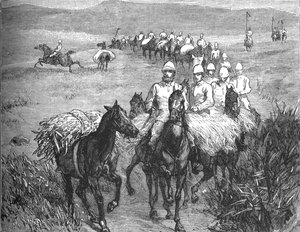 Lancers Returning from a Foray