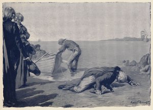 Landing of Paoli on Corsican Soil, Late 18th Century, 1896 by Unbekannt