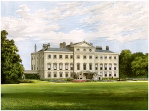Lathom House, Lancashire, home of Lord Skelmersdale