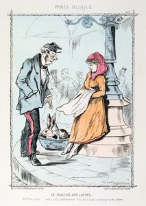 Le Marche aux Lapins, 1870-1871