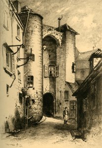 Le Passage Des Chénizelles À Laon Aisne, 1903 by Unbekannt