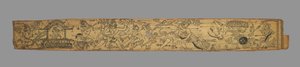 Leaf from a Romance of Chandrabhanu and Lavanyavati of Upendra Bhanja, late 1700s by Unbekannt