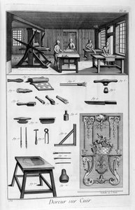 Leather Gilders by Unbekannt