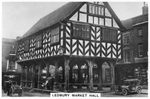 Ledbury Market Hall, Herefordshire, 1937 by Unbekannt