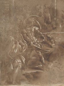 Left Third of a Martyrdom of Saint Peter and Saint Paul by Unbekannt