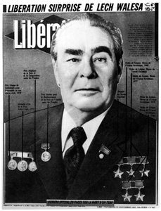 Leonid Brezhnev, Soviet Leader, Cover of Liberation