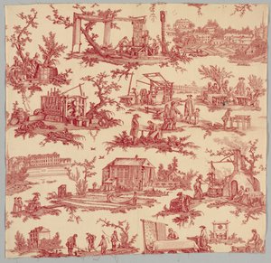 Les Travaux de la Manufacture, c. 1790s by Unbekannt