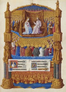 Les Très Riches Heures du Duc de Berry, Folio 126r - Paradise