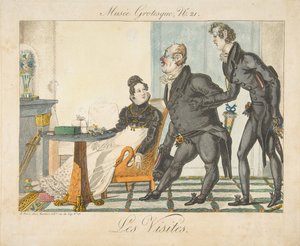 Les Visites, Musée Grotesque, No. 21 by Unbekannt