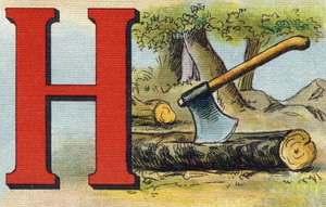 Letter H: Axe