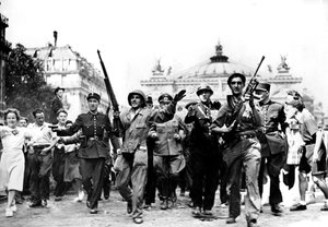 Liberation of Paris, 25 August 1944 by Unbekannt