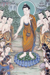 Life of Buddha by Unbekannt