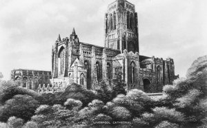 Liverpool Cathedral, Liverpool, Merseyside by Unbekannt