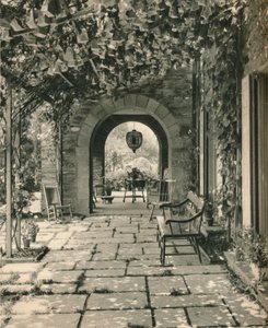 Living Terrace, Country House of Mr. W. Griffin Gribbel, Chestnut Hill, Philadelphia