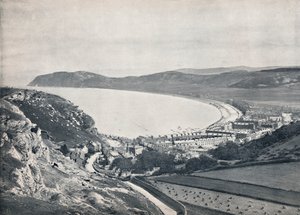 Llandudno - Looking Down from the Mountain, 1895 by Unbekannt
