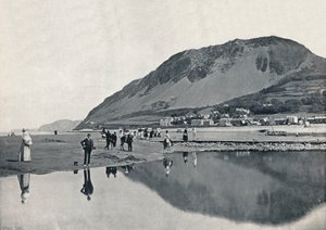 Llanfairechan - The Village and Penmaenmawr Mountain by Unbekannt