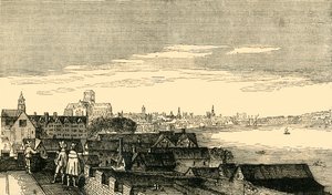 London, from the Top of Arundel House by Unbekannt