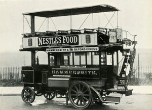 London Steam Bus, 1902 by Unbekannt