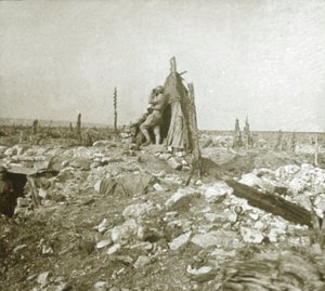 Look-out post, Fort Vaux, northern France