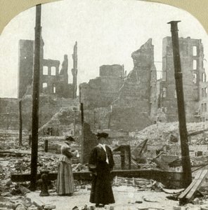 Looking Northeast from Corner Ellis and Powell Sts, 1906