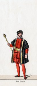 Lord Chancellor, costume design for Shakespeare