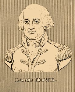 Lord Howe, 1726-1799 by Unbekannt