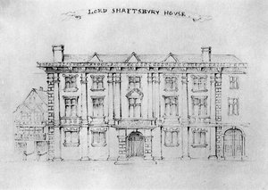 Lord Shaftesbury House, Aldersgate Street, 1908