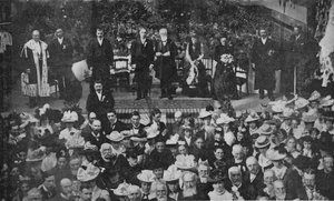 Lord Strathcona Opening the Free Church Bazaar in his Native Town of Forres