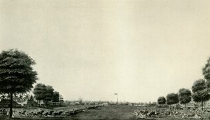 Lord Wellesley Reviewing the Body Guard at Ballygunje, c1770, c19250 by Unbekannt