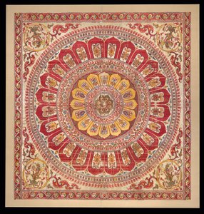 Lotus-blossom petal canopy, 1500s-early 1600s