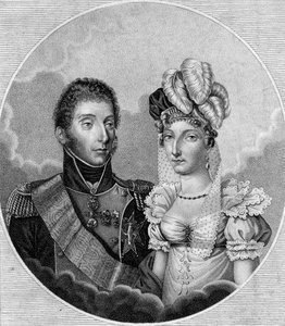 Louis-Antoine, Duke of Angouleme and Princess Marie-Therese Charlotte, 1799