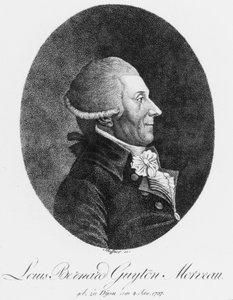 Louis Bernard Guyton Morveau, French chemist and lawyer