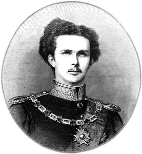 Louis II, King of the Bavarians by Unbekannt