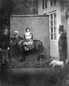 Louis Napoleon, Prince Imperial, on a Pony