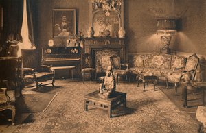 Louis XIV Room at the Cuban Embassy in Brussels, Belgium