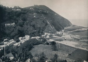 Lynmouth - The Hill, Showing Lynton Above